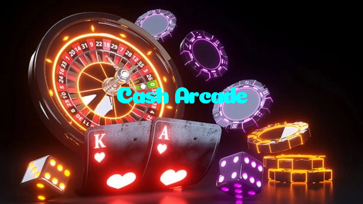 Cash Arcade casino presented on mobile device in Pakistan with slots and live games